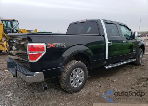 2011 Ford F150 Supercrew из США, поврежденный, VIN 1FTFW1ET5BKD98895